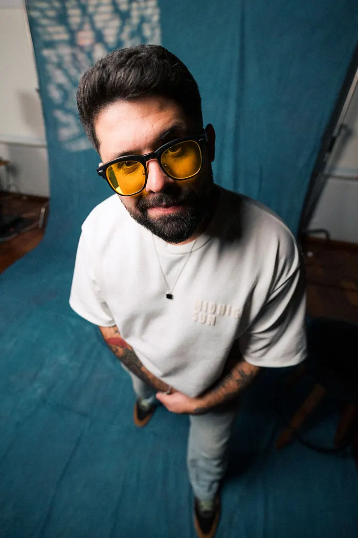 Retrato de Marcelo Araújo, Videomaker